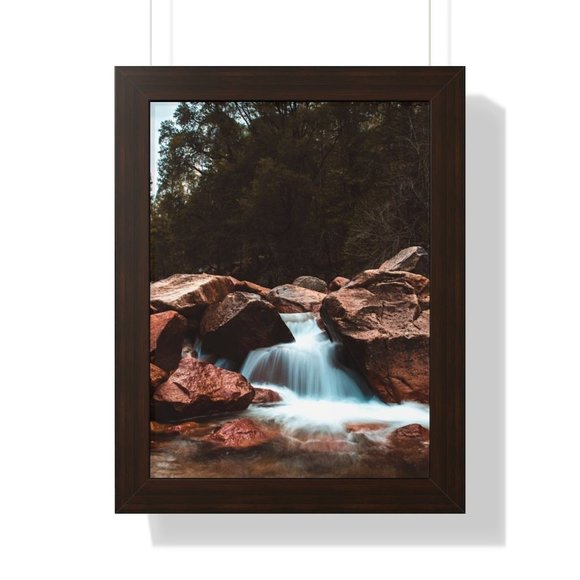 Merced River in Yosemite National Park, USA Waterfall Wall Art Design - Picture 7 of 9